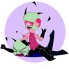 flat750x075f pad750x1000f8f8f8.u4 26 - Invader Zim Merch