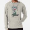 ssrcolightweight hoodiemensoatmeal heatherfrontsquare productx1000 bgf8f8f8 19 - Invader Zim Merch