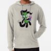 ssrcolightweight hoodiemensoatmeal heatherfrontsquare productx1000 bgf8f8f8 6 - Invader Zim Merch