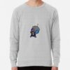 ssrcolightweight sweatshirtmensheather greyfrontsquare productx1000 bgf8f8f8 12 - Invader Zim Merch