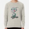 ssrcolightweight sweatshirtmensoatmeal heatherfrontsquare productx1000 bgf8f8f8 33 - Invader Zim Merch