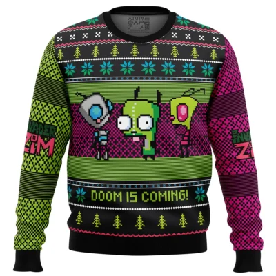 Sweater front 2 - Invader Zim Merch